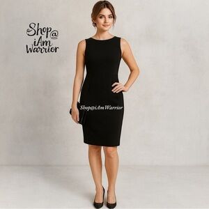 Jones New York NWT black sleeveless dress *shop@iamwarrior